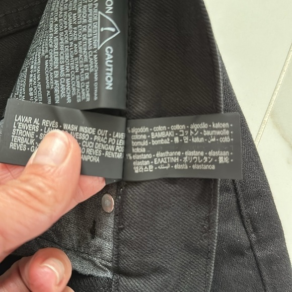 NWT Zara HIGH-WAISTED RELAXED ZW JEANS Size 27 or Size 4 - Picture 9 of 11